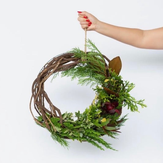 Homegrown Wreath Workshop at Paiko