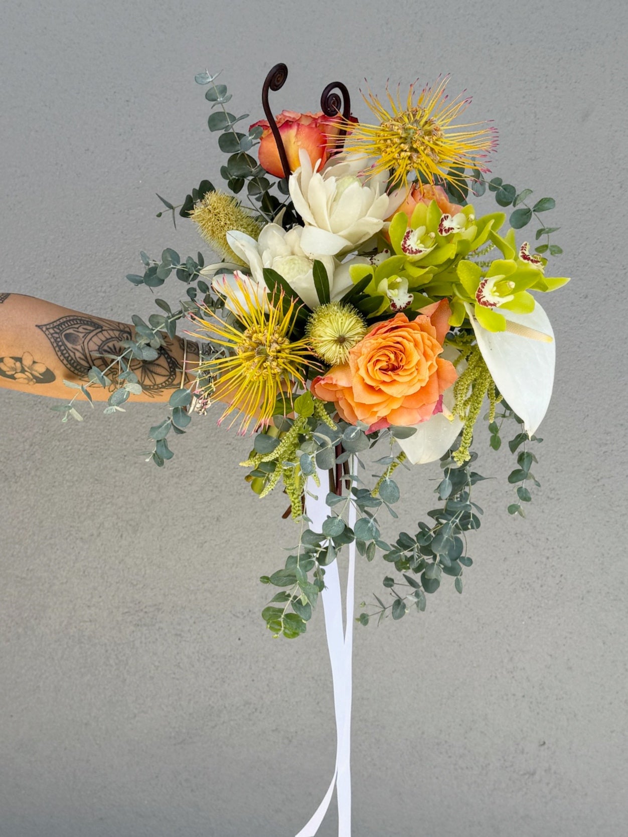 Seasonal Florals Wedding Bridal Bouquet